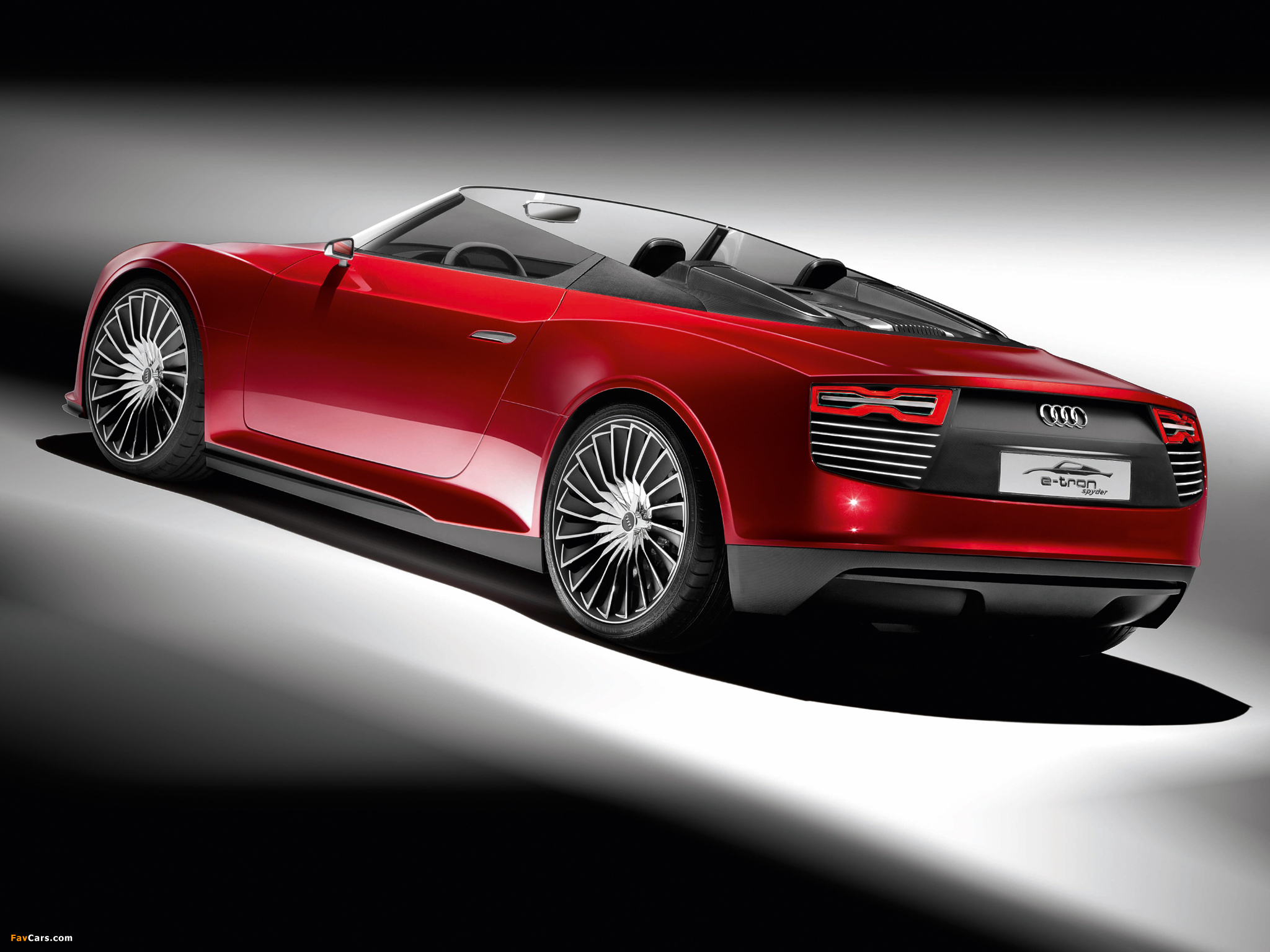 Audi e-Tron Spyder Concept 2010 photos (2048 x 1536)