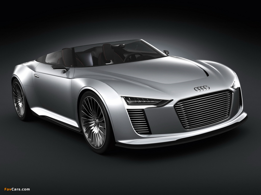 Audi e-Tron Spyder Concept 2010 photos (1024 x 768)