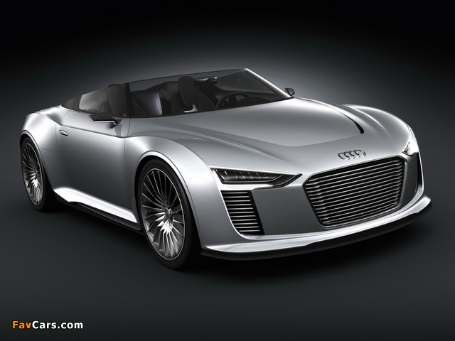 Audi e-Tron Spyder Concept 2010 photos (640 x 480)