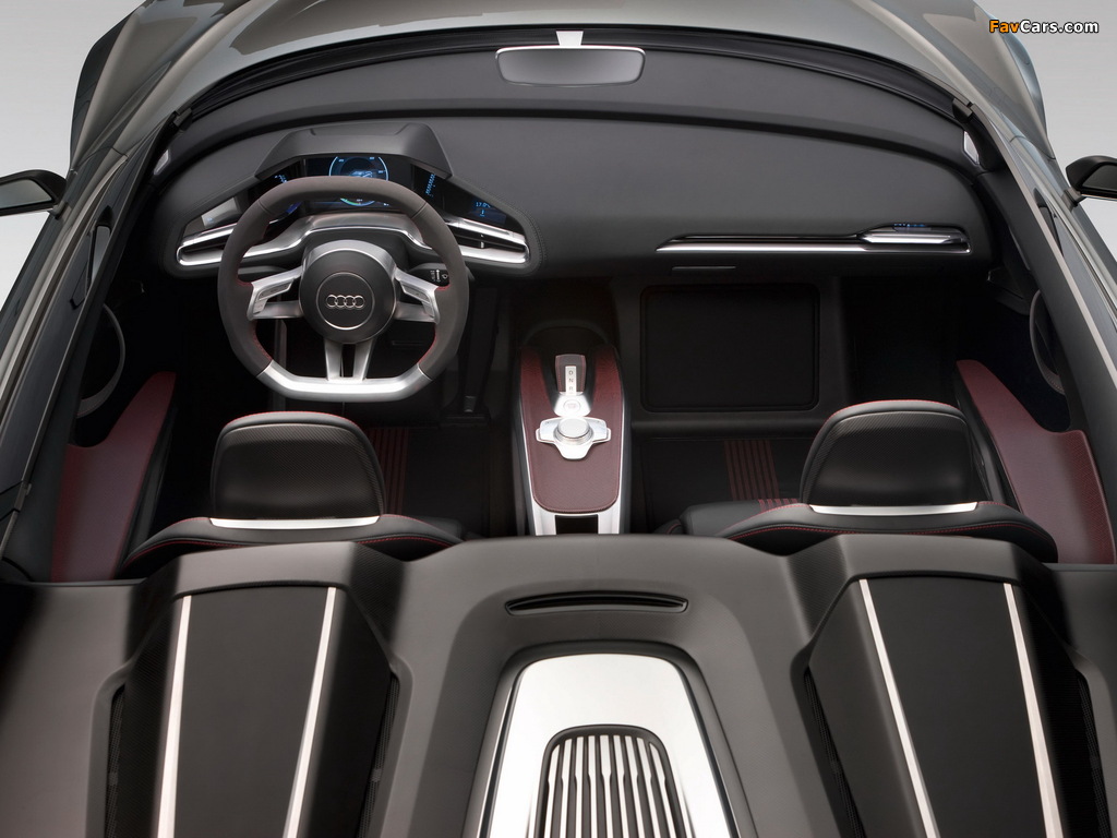 Audi e-Tron Spyder Concept 2010 pictures (1024 x 768)