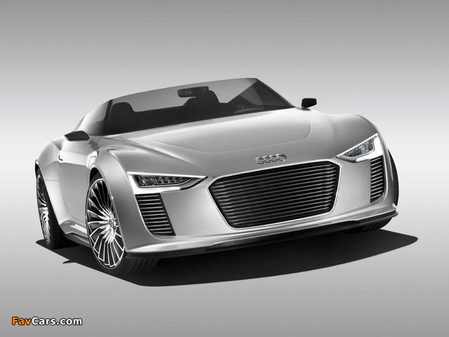 Audi e-Tron Spyder Concept 2010 pictures (640 x 480)