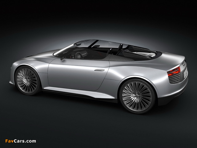 Audi e-Tron Spyder Concept 2010 pictures (640 x 480)