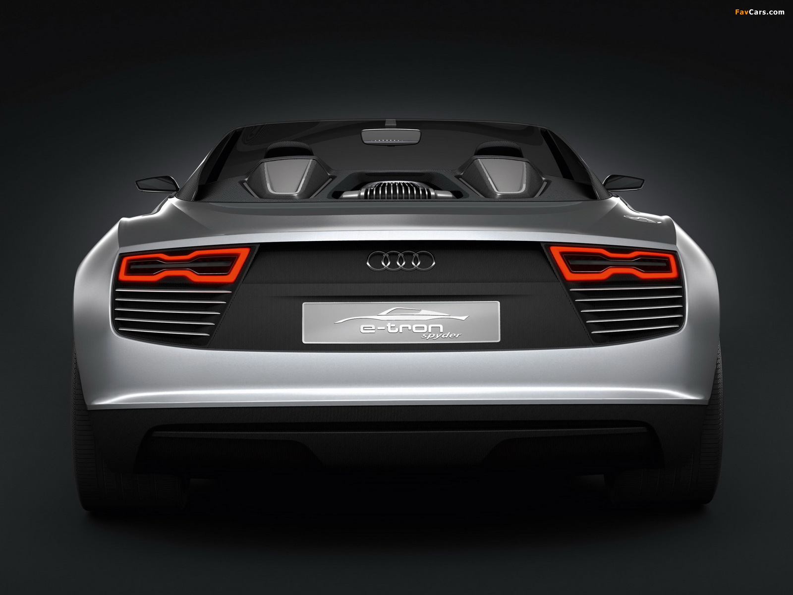 Audi e-Tron Spyder Concept 2010 wallpapers (1600 x 1200)