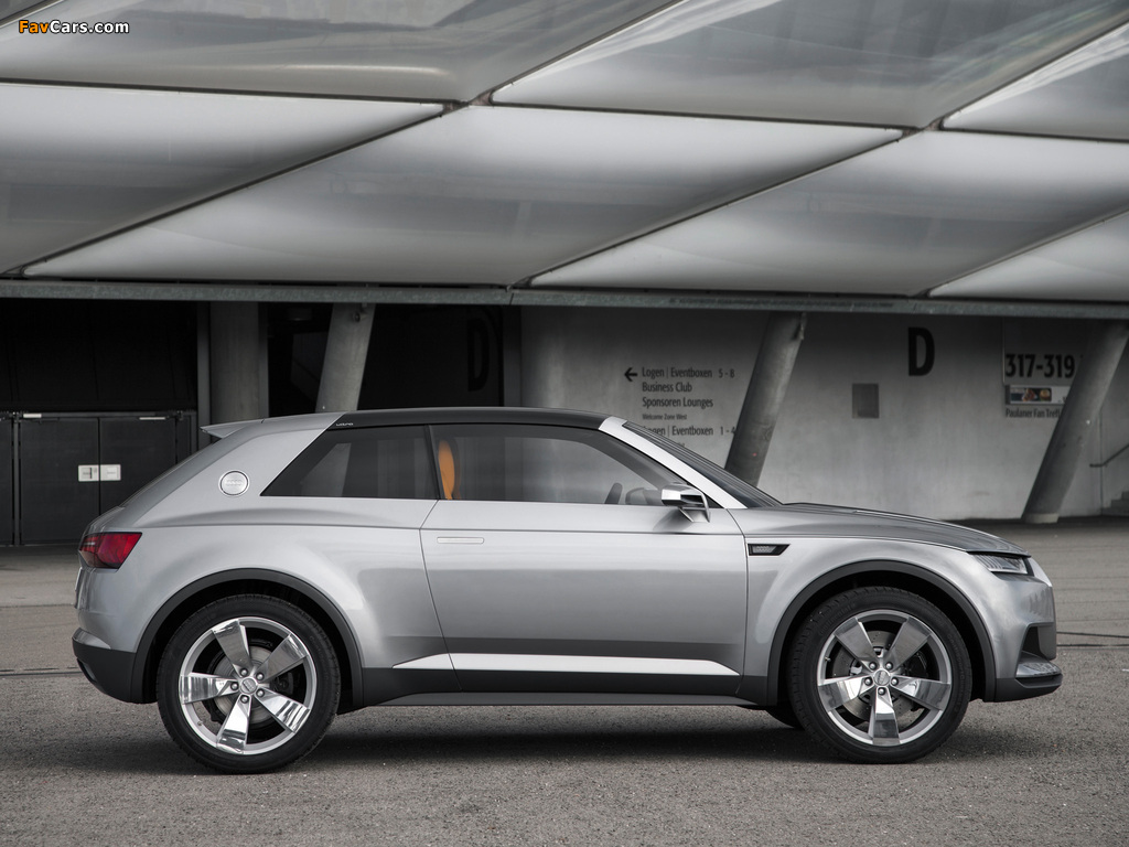 Audi Crosslane Coupe Concept 2012 wallpapers (1024 x 768)
