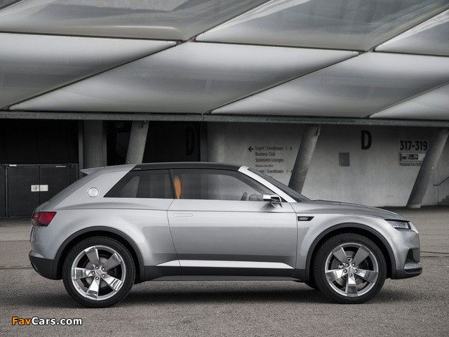 Audi Crosslane Coupe Concept 2012 wallpapers (640 x 480)