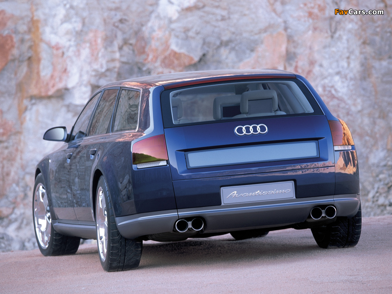 Photos of Audi Avantissimo Concept  2001 (800 x 600)