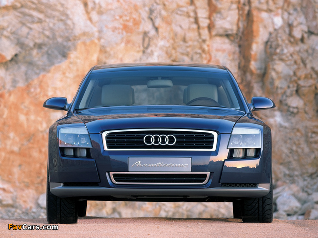 Photos of Audi Avantissimo Concept  2001 (640 x 480)