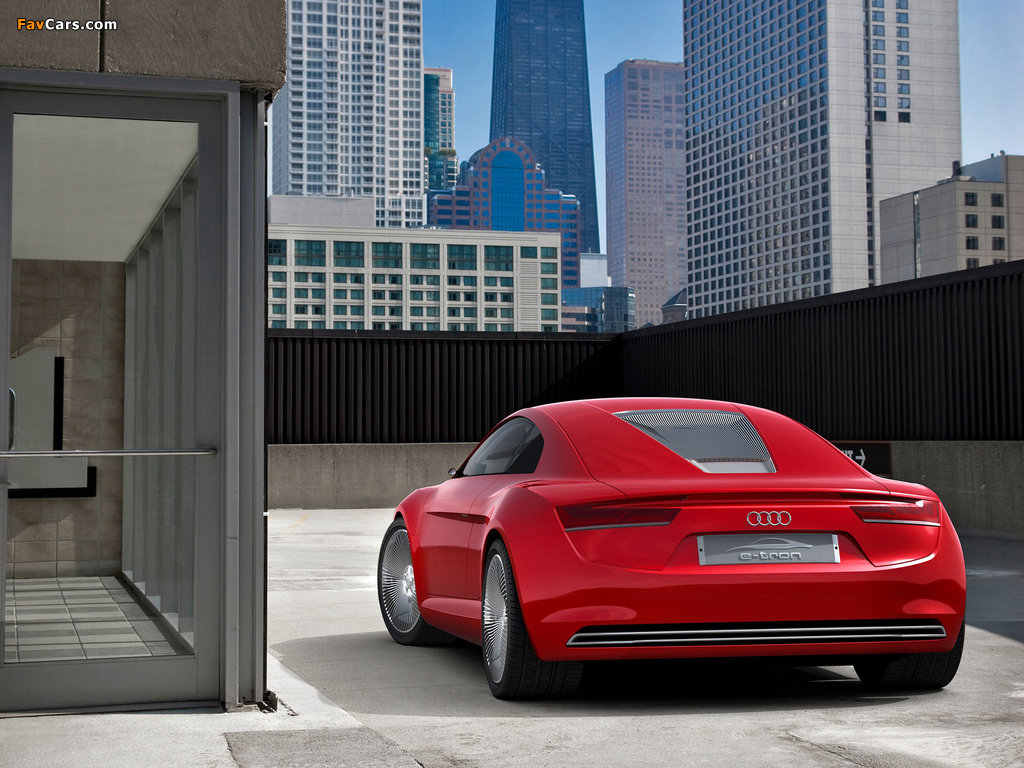 Photos of Audi e-Tron Concept 2009 (1024 x 768)