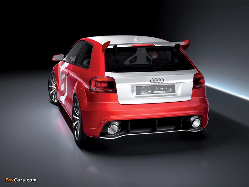 Pictures of Audi A3 TDI Clubsport quattro Concept 2008 (800 x 600)