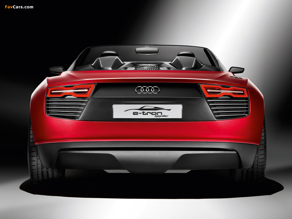 Pictures of Audi e-Tron Spyder Concept 2010 (1024 x 768)