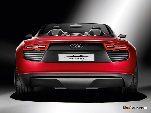 Pictures of Audi e-Tron Spyder Concept 2010 (640 x 480)