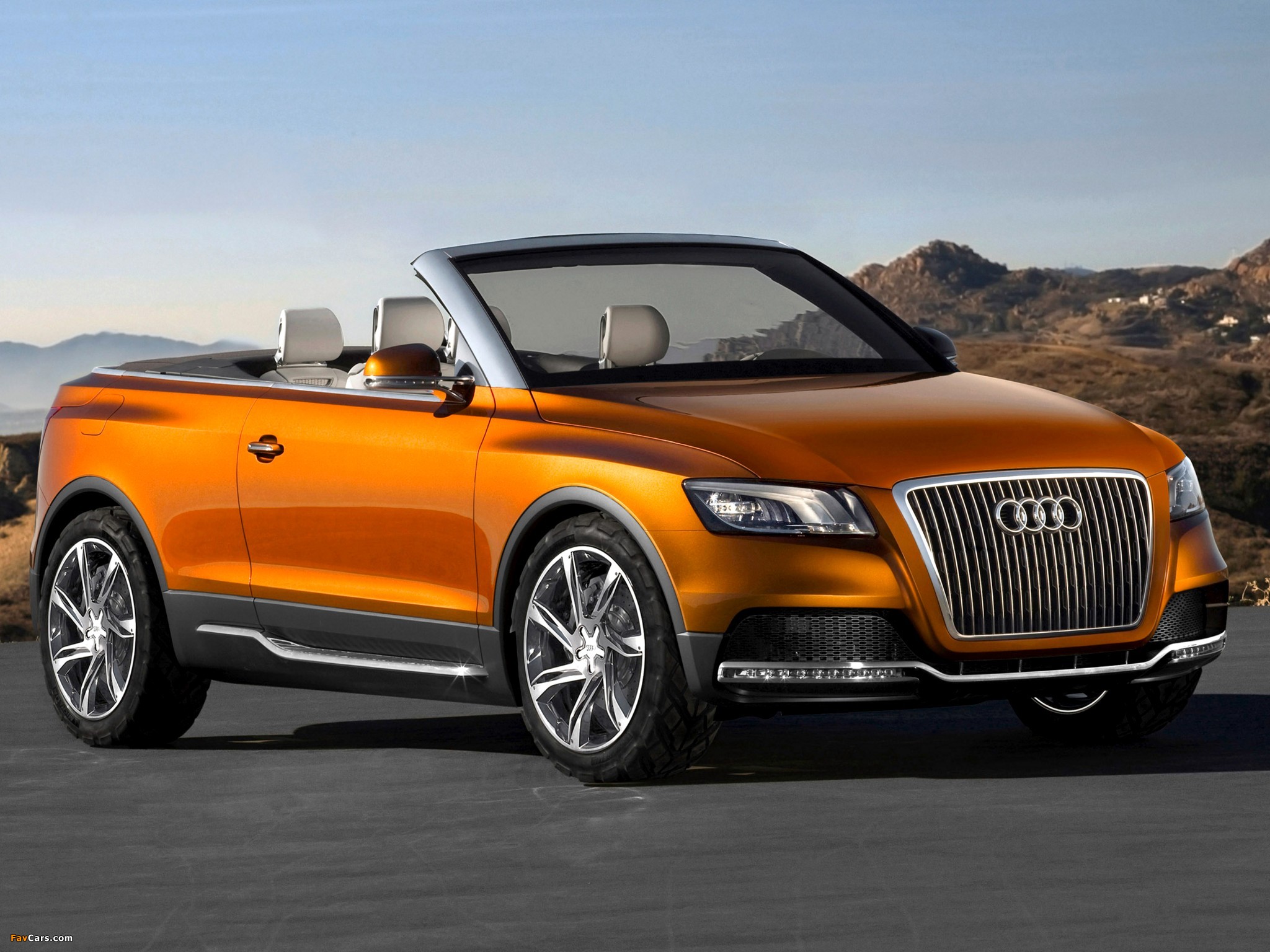 Audi Cross Cabriolet quattro Concept 2007 wallpapers (2048 x 1536)