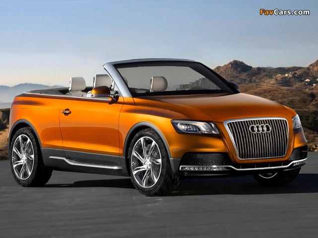 Audi Cross Cabriolet quattro Concept 2007 wallpapers (640 x 480)