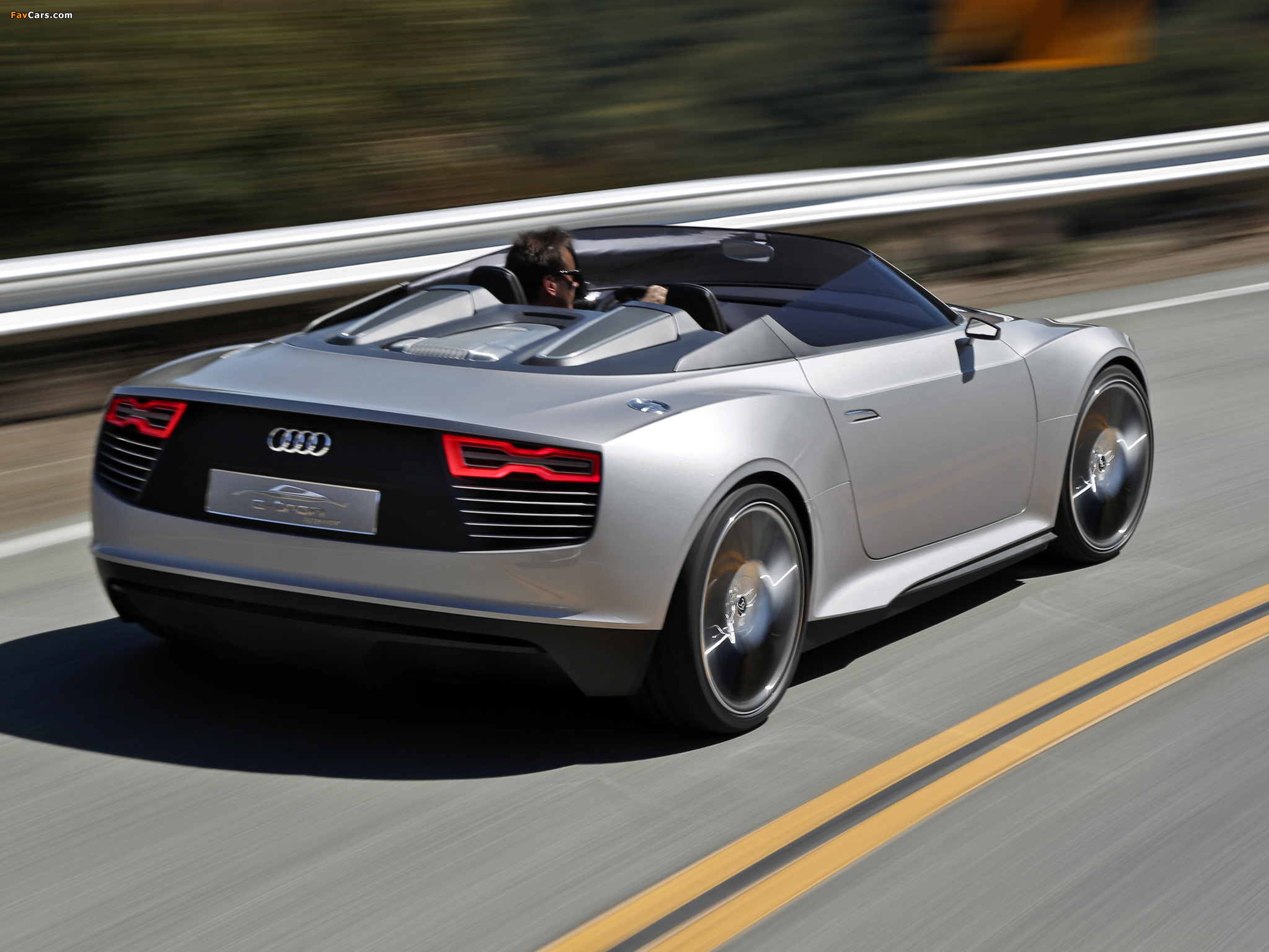 Audi e-Tron Spyder Concept 2010 wallpapers (2048 x 1536)