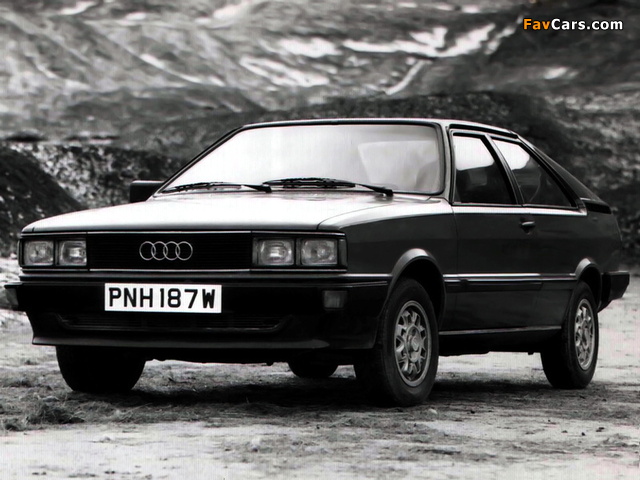Audi Coupe UK-spec (81,85) 1980–84 photos (640 x 480)