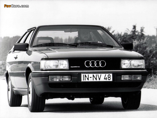 Audi Coupe quattro (81,85) 1984–88 images (640 x 480)