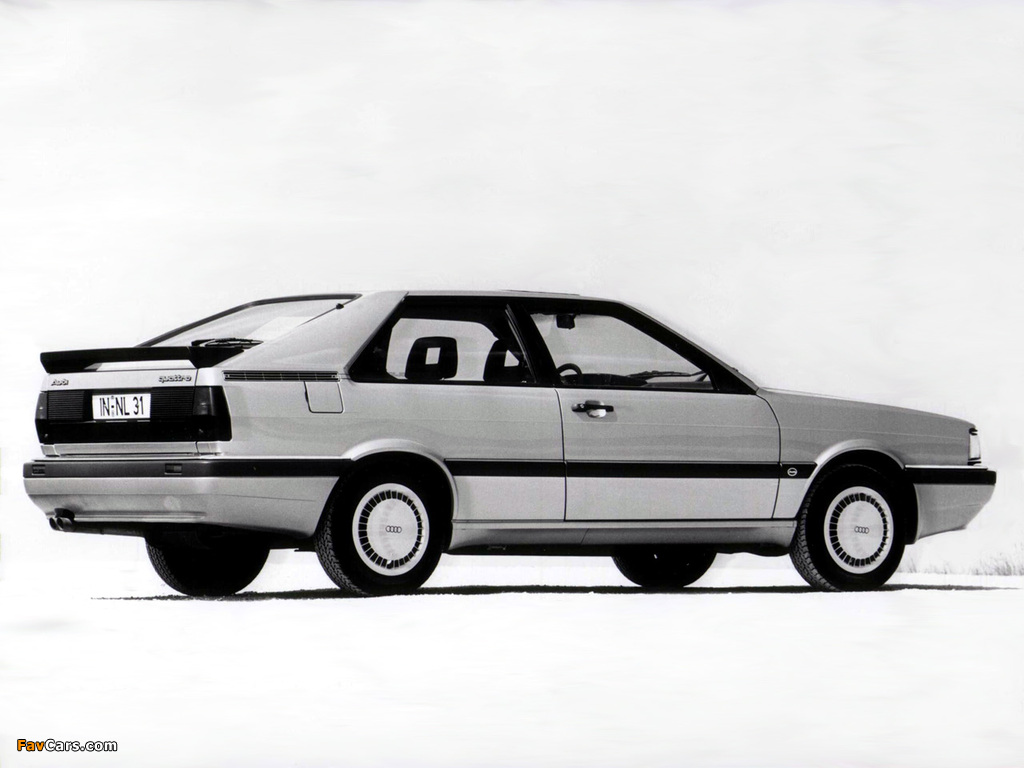 Audi Coupe quattro (81,85) 1984–88 images (1024 x 768)