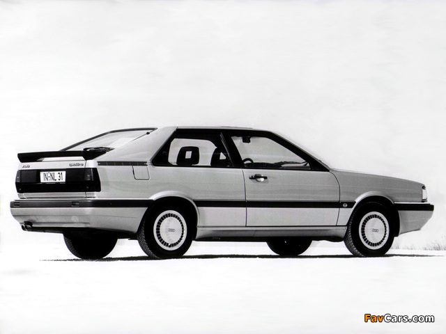 Audi Coupe quattro (81,85) 1984–88 images (640 x 480)