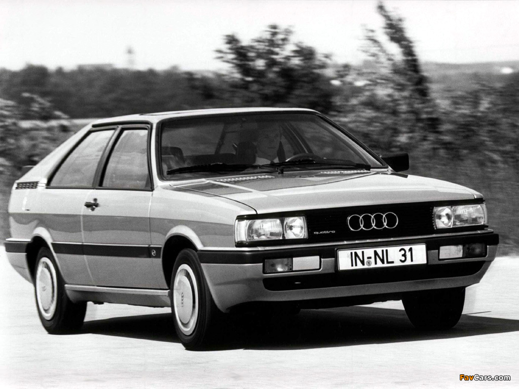 Audi Coupe quattro (81,85) 1984–88 pictures (1024 x 768)