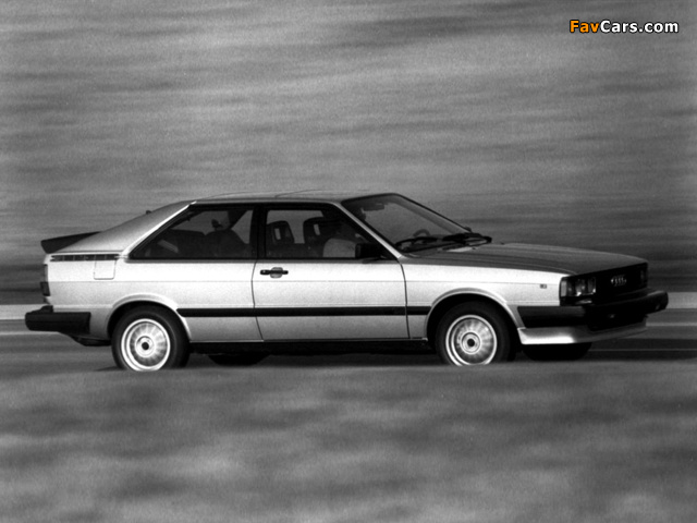 Audi Coupe GT US-spec (81,85) 1984–85 wallpapers (640 x 480)