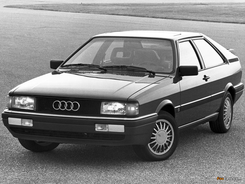 Audi Coupe GT US-spec (81,85) 1985–87 pictures (1024 x 768)