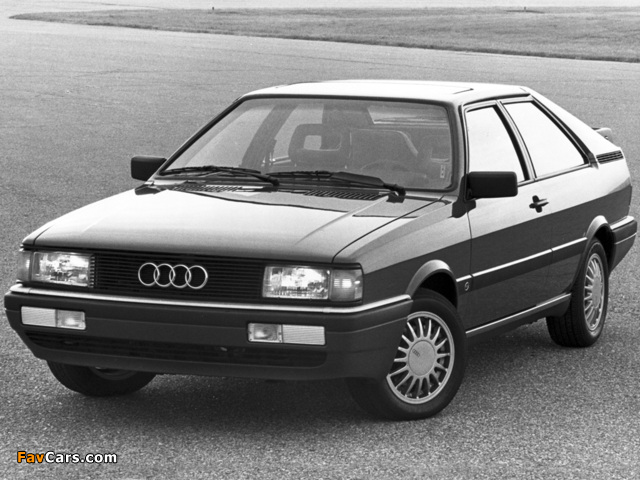Audi Coupe GT US-spec (81,85) 1985–87 pictures (640 x 480)
