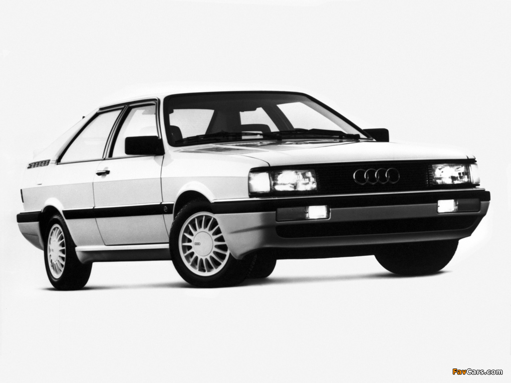 Audi Coupe GT US-spec (81,85) 1985–87 wallpapers (1024 x 768)