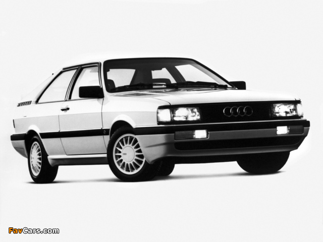 Audi Coupe GT US-spec (81,85) 1985–87 wallpapers (640 x 480)