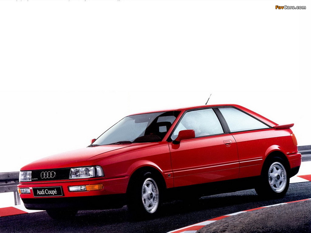 Audi Coupe (89,8B) 1988–91 images (1024 x 768)