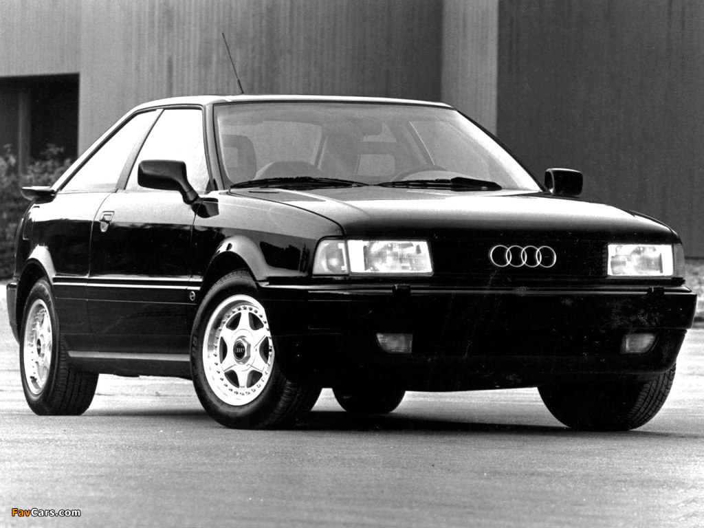Audi Coupe quattro US-spec (89,8B) 1989–91 images (1024 x 768)
