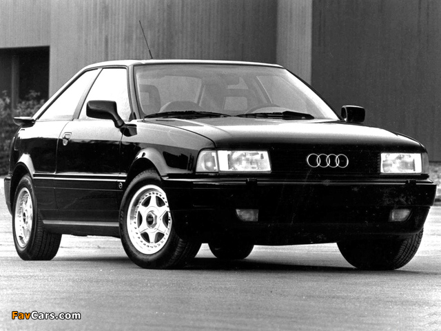 Audi Coupe quattro US-spec (89,8B) 1989–91 images (640 x 480)