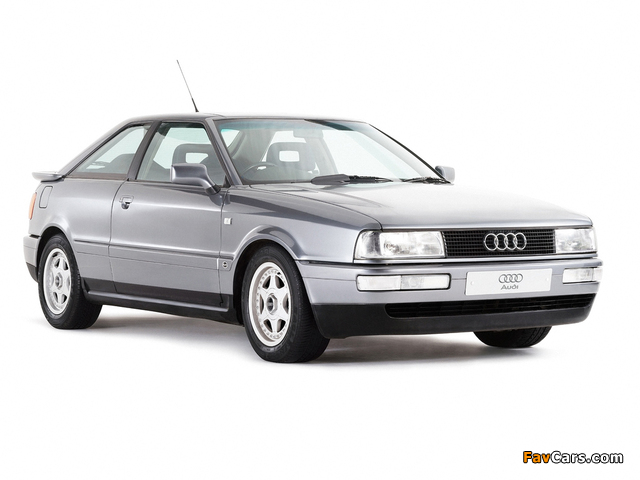 Audi Coupe UK-spec (89,8B) 1989–91 wallpapers (640 x 480)
