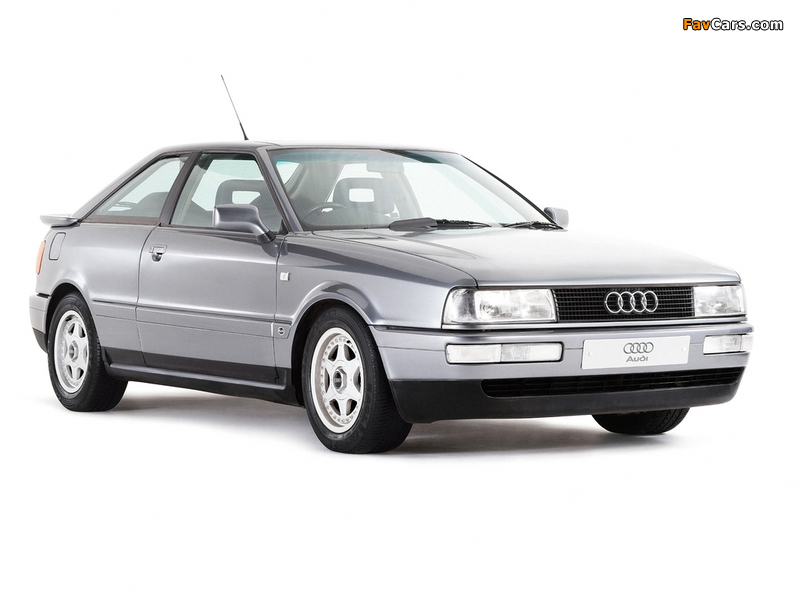 Audi Coupe UK-spec (89,8B) 1989–91 wallpapers (800 x 600)