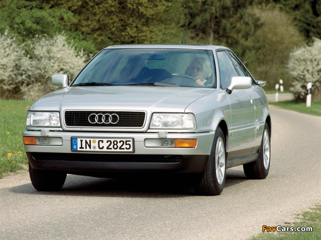 Audi Coupe (89,8B) 1991–96 wallpapers (640 x 480)