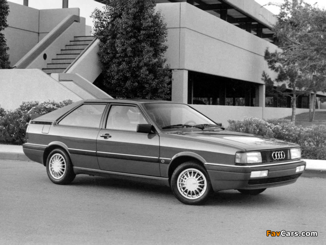 Images of Audi Coupe GT US-spec (81,85) 1985–87 (640 x 480)