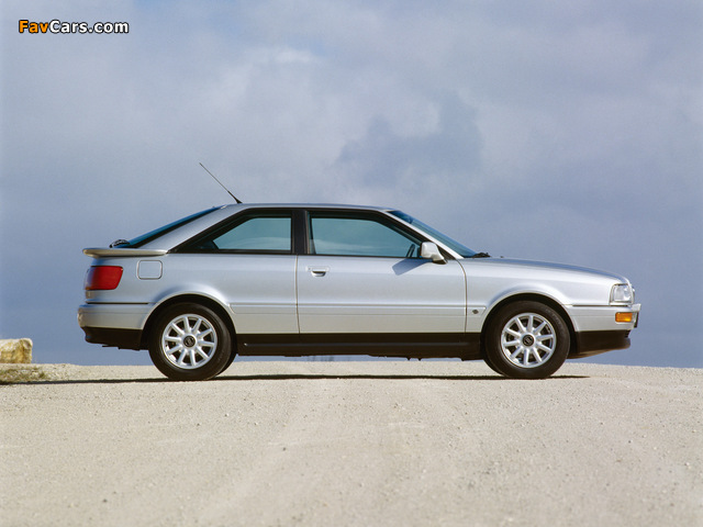 Images of Audi Coupe (89,8B) 1991–96 (640 x 480)