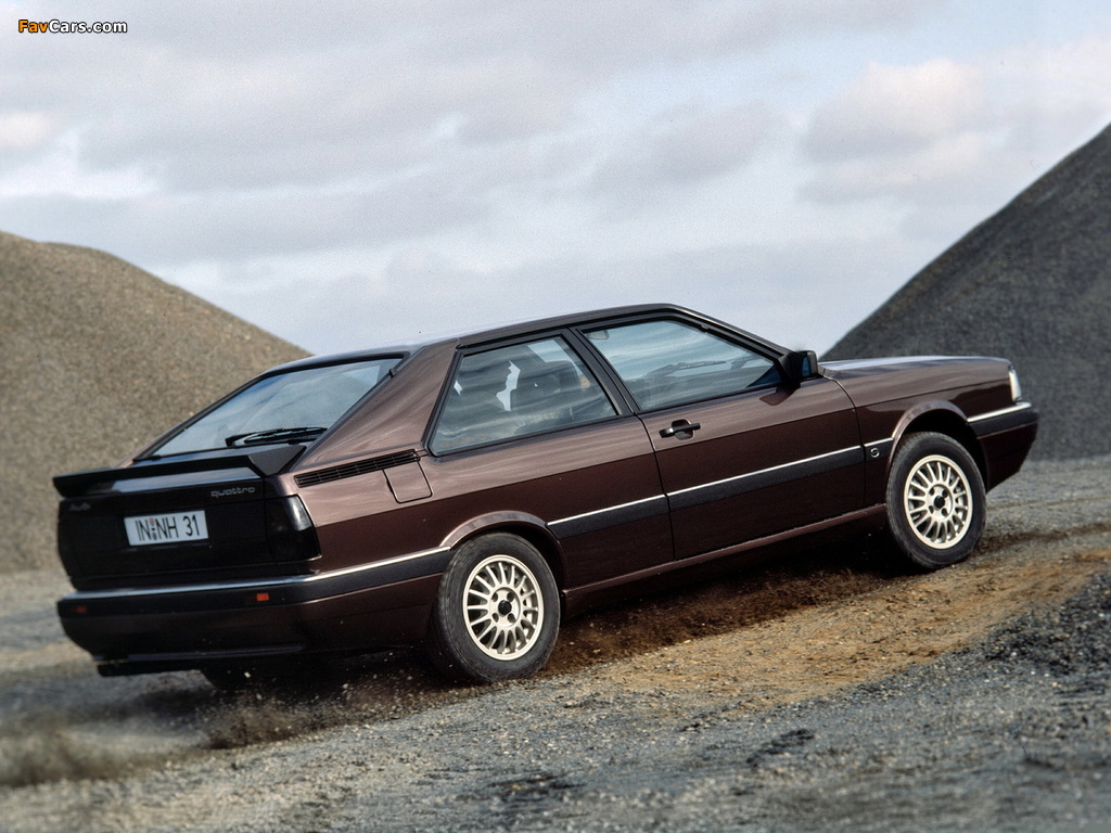 Photos of Audi Coupe quattro (81,85) 1984–88 (1024 x 768)