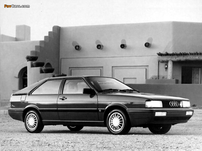 Audi Coupe GT US-spec (81,85) 1985–87 wallpapers (800 x 600)