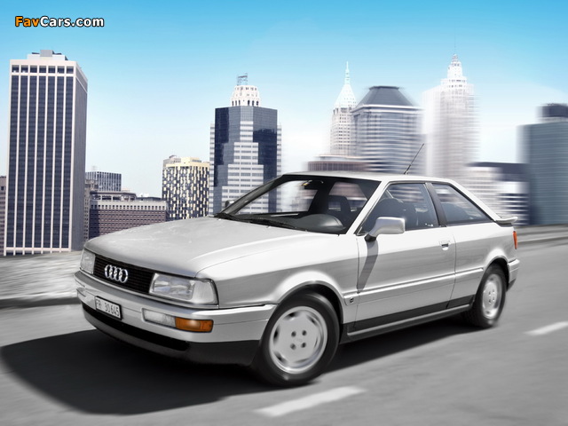 Audi Coupe (89,8B) 1988–91 wallpapers (640 x 480)