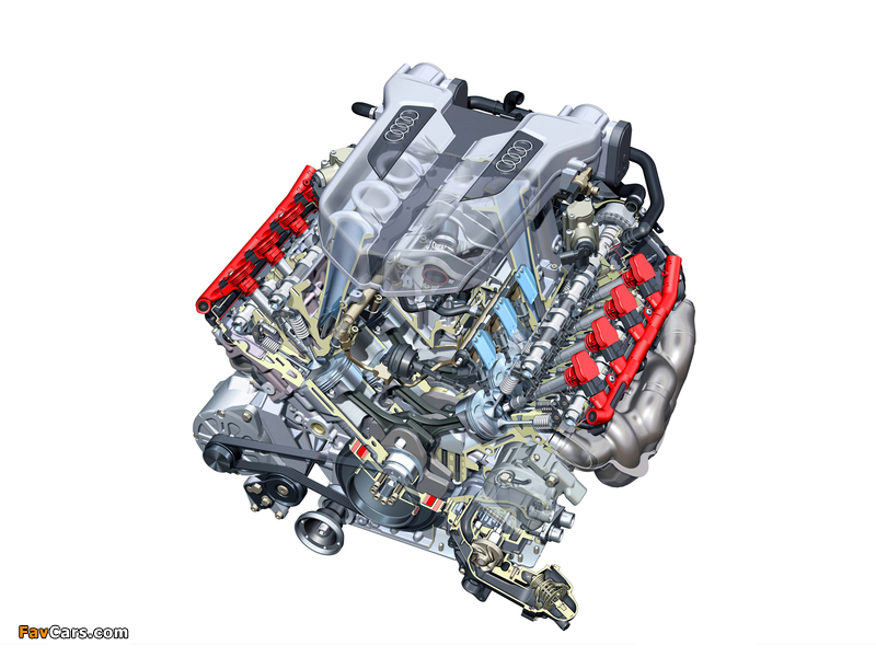 Engines  Audi R8 photos (800 x 600)