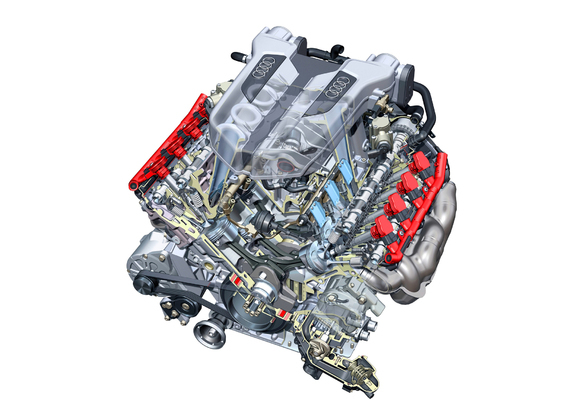 Engines  Audi R8 photos