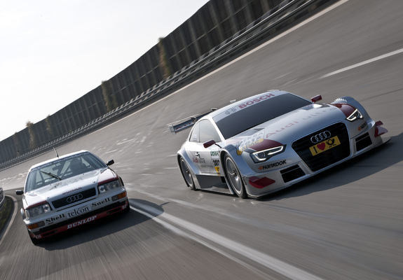 Audi V8 quattro DTM & Audi A5 DTM Coupe wallpapers