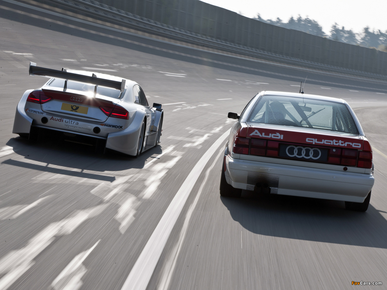 Images of Audi V8 quattro DTM & Audi A5 DTM Coupe (1280 x 960)