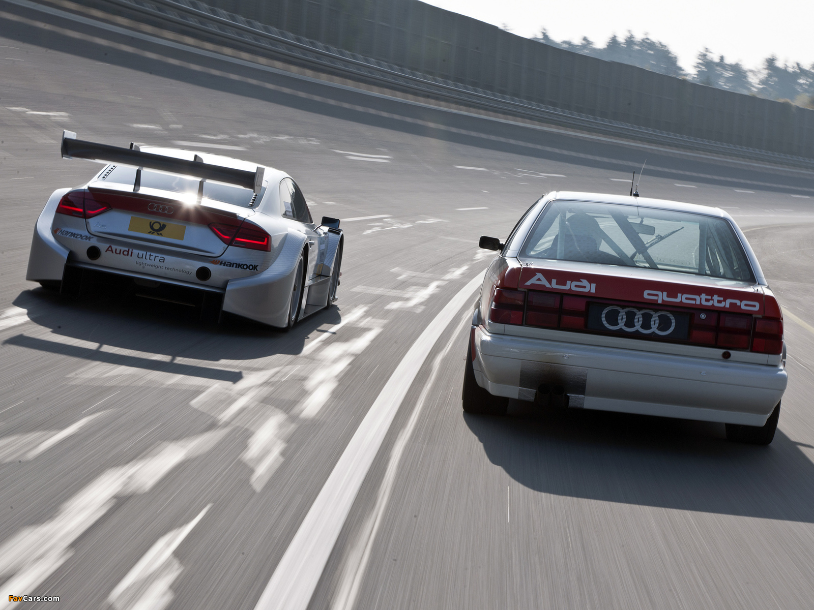 Images of Audi V8 quattro DTM & Audi A5 DTM Coupe (1600 x 1200)
