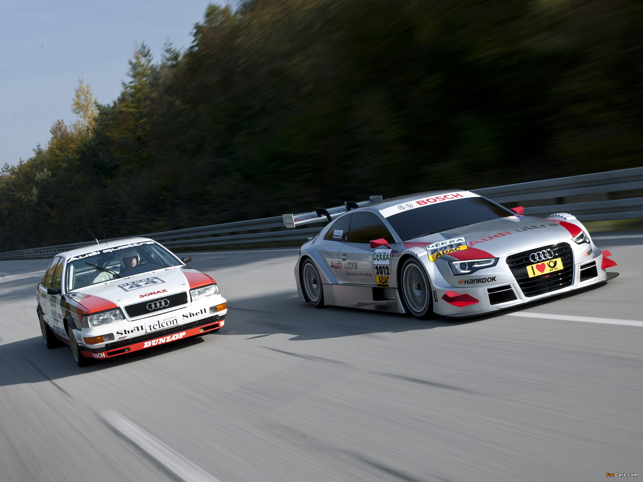 Photos of Audi V8 quattro DTM & Audi A5 DTM Coupe (2048 x 1536)