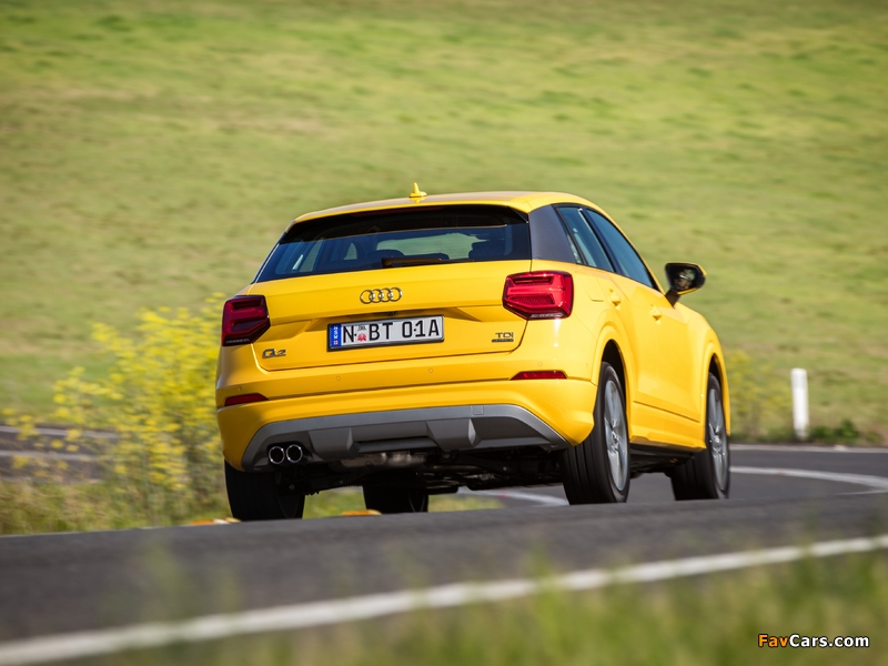 Audi Q2 TDI quattro sport AU-spec 2017 photos (800 x 600)