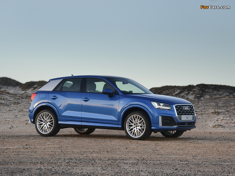 Audi Q2 TFSI S line ZA-spec 2017 pictures (800 x 600)