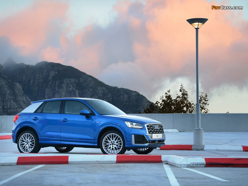 Audi Q2 TFSI S line ZA-spec 2017 pictures (800 x 600)