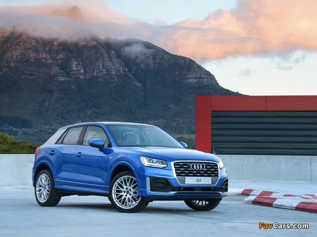 Images of Audi Q2 TFSI S line ZA-spec 2017 (640 x 480)