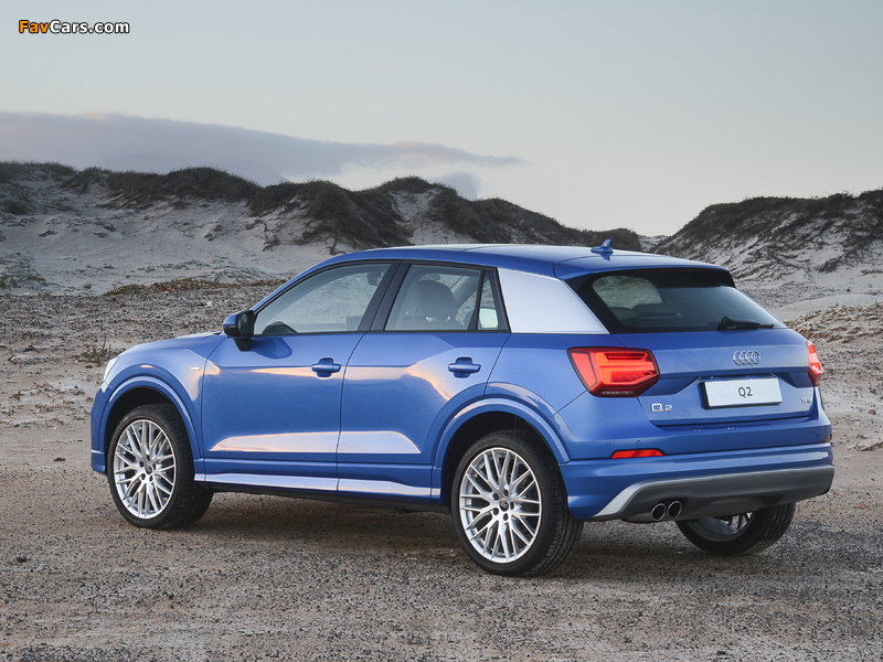 Photos of Audi Q2 TFSI S line ZA-spec 2017 (800 x 600)